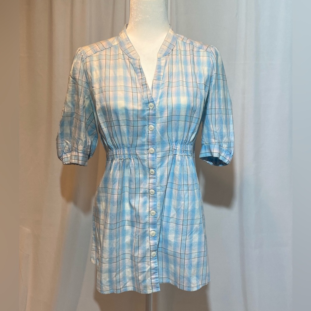 Plaid top